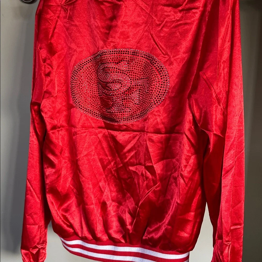NWT San Francisco 49er woman’s bomber jacket - Picture 2 of 3